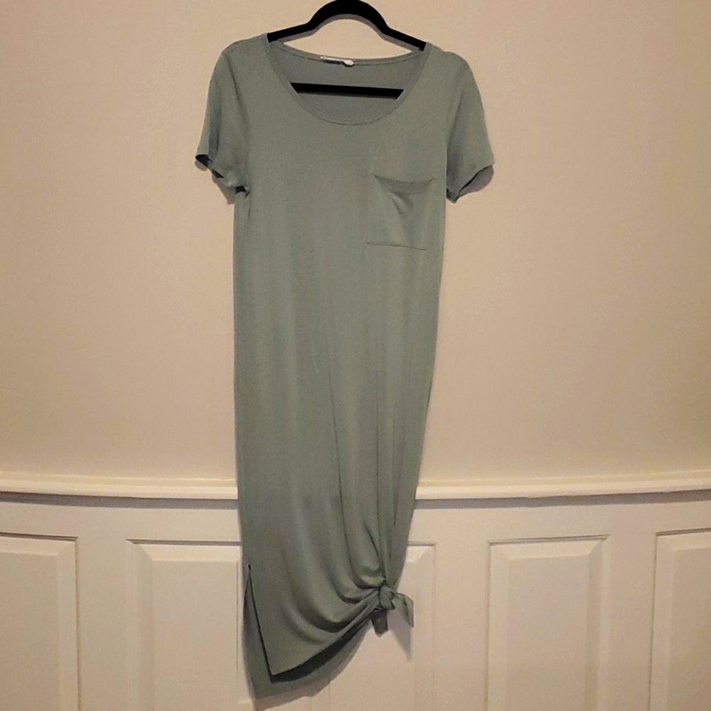 Double Zero pocket tshirt dress